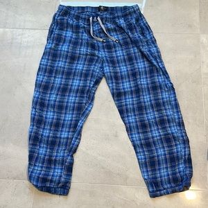 Psycho Bunny Pajama Pants Blue Navy Size XL